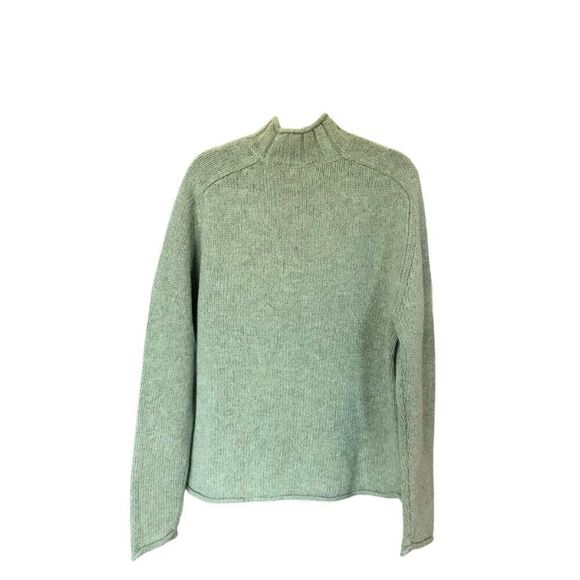 Sierra Designs Women's Olive Green Mock Turtleneck Sweater - Picture 2 of 6